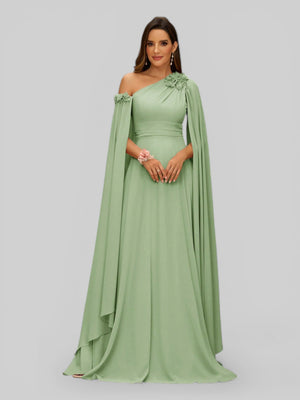 Vestido de Festa com Capa Aurea Dress New - Aurea Dress