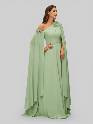 Vestido de Festa com Capa Aurea Dress New - Aurea Dress