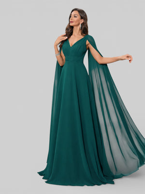 Vestido de Festa com Capa Dupla Aurea Dress - Aurea Dress