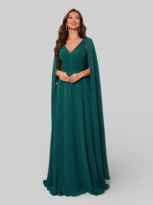 Vestido de Festa com Capa Dupla Aurea Dress - Aurea Dress