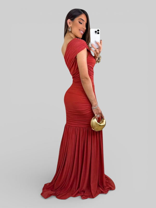 Vestido de Festa Alça Única Lavelle - Aurea Dress