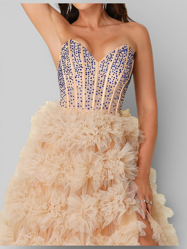 Vestido de Festa em Camadas Super Luxo Love - Aurea Dress