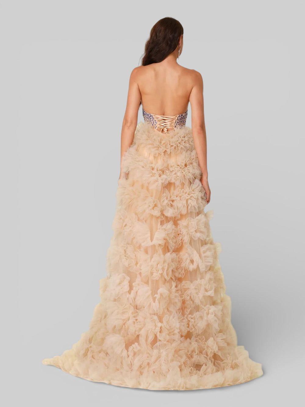 Vestido de Festa em Camadas Super Luxo Love - Aurea Dress