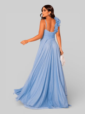 Vestido de Festa Tule com Brilho Glaucia - Aurea Dress