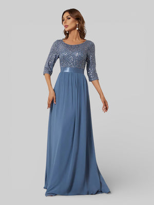 Vestido de Festa Plus Size Manga Longa Dallas - Aurea Dress