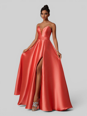 Vestido de Festa Longo Zibeline Eloa