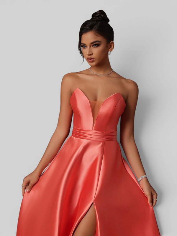 Vestido de Festa Longo Zibeline Eloa