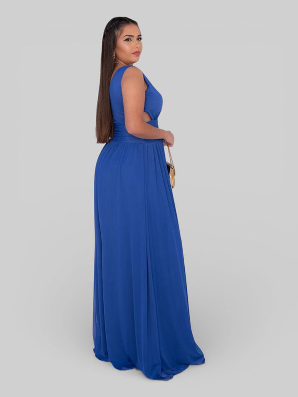 Vestido Longo de Festa com Fenda Emporio - Aurea Dress