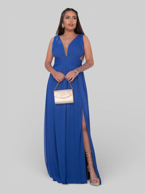 Vestido Longo de Festa com Fenda Emporio - Aurea Dress