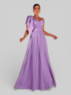Vestido de Festa Um Ombro Só Tule Aurea Dress - Aurea Dress