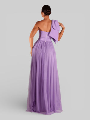 Vestido de Festa Um Ombro Só Tule Aurea Dress - Aurea Dress
