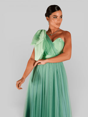 Vestido de Festa Um Ombro Só Tule Aurea Dress - Aurea Dress