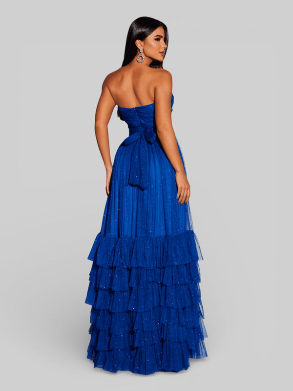 Vestido de Festa Tomara que Caia com Brilho Luma - Aurea Dress