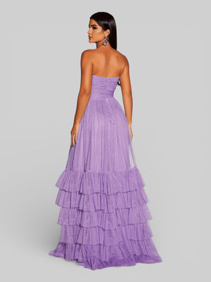 Vestido de Festa Tomara que Caia com Brilho Luma - Aurea Dress