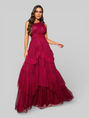 Vestido de Festa Cascata Henry - Aurea Dress