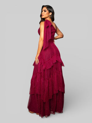 Vestido de Festa Cascata Henry - Aurea Dress