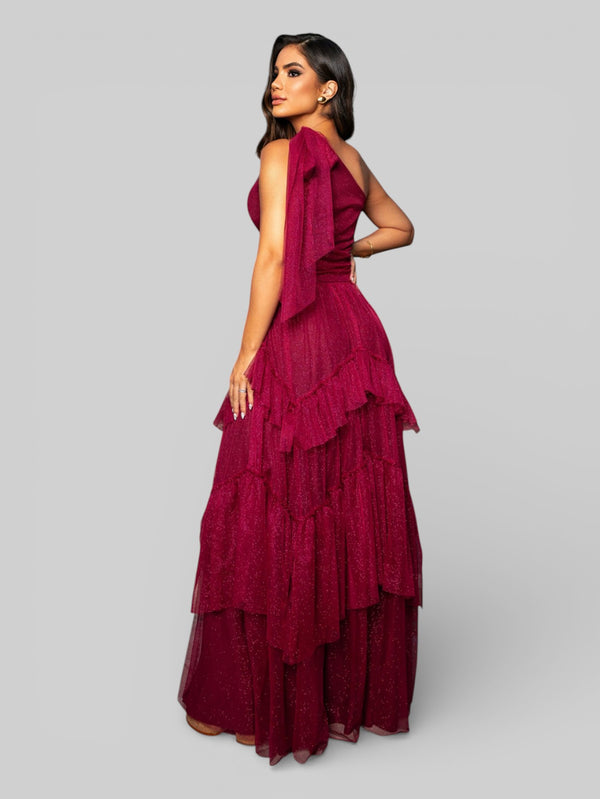 Vestido de Festa Cascata Henry - Aurea Dress