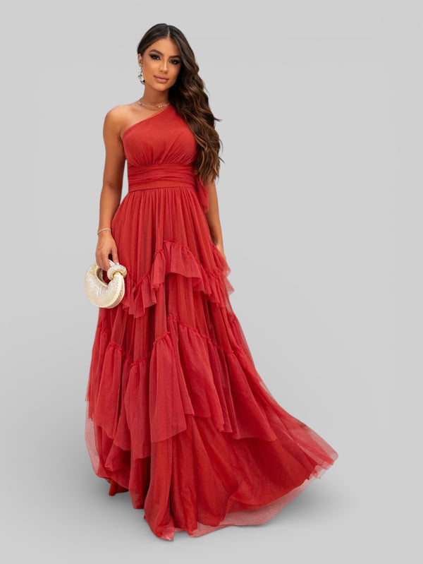 Vestido de Festa Cascata Henry - Aurea Dress