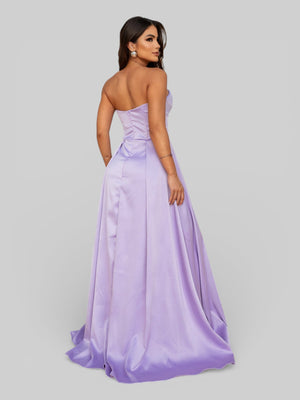 Vestido Longo de Festa com Fenda Equador - Aurea Dress