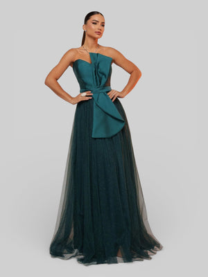 Vestido de Festa Luxo Tomara que Caia Alameda - Aurea Dress