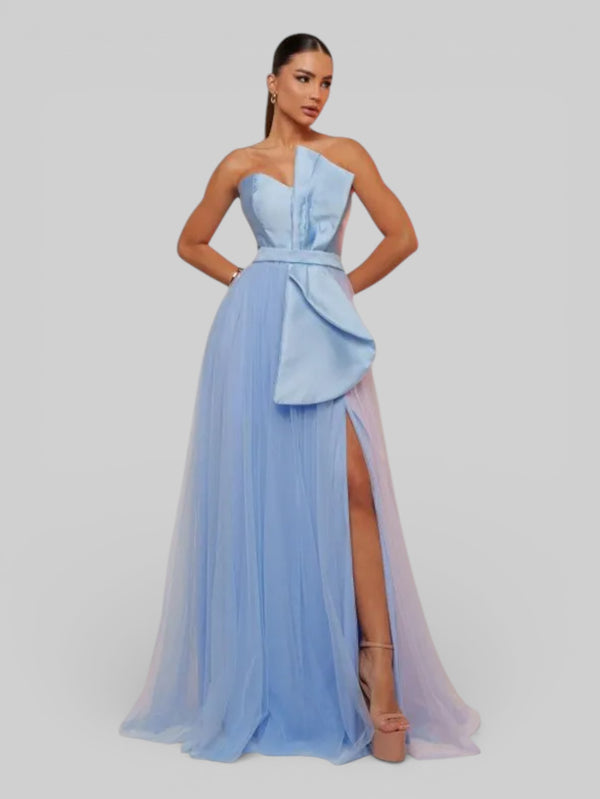 Vestido de Festa Luxo Tomara que Caia Alameda - Aurea Dress