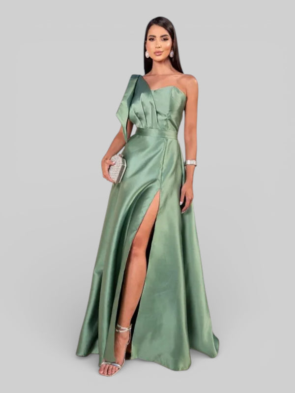 Vestido de Festa Alça Única Manchester New - Aurea Dress