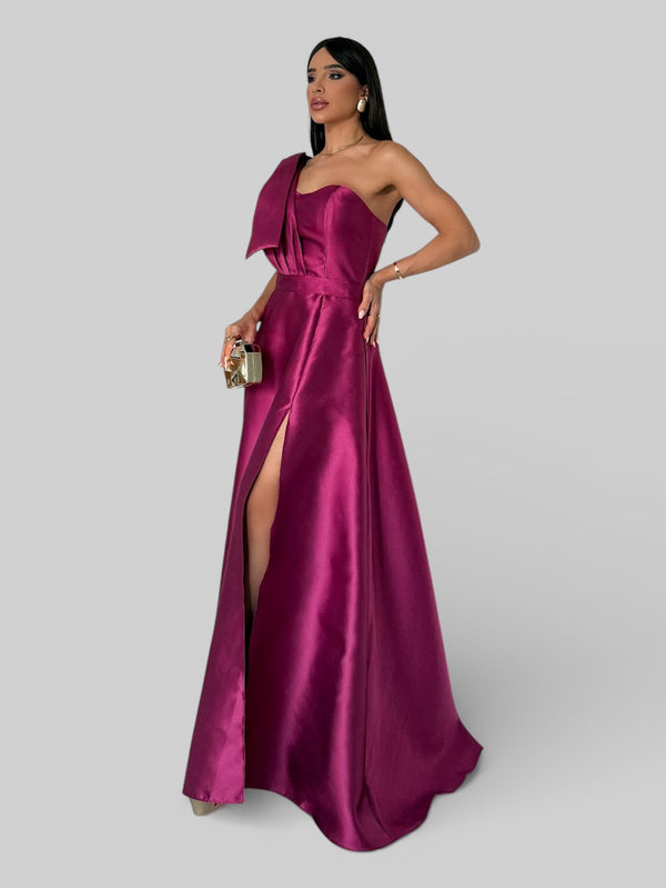 Vestido de Festa Alça Única Manchester New - Aurea Dress