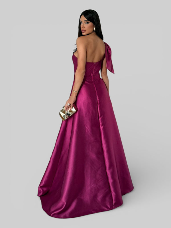 Vestido de Festa Alça Única Manchester New - Aurea Dress