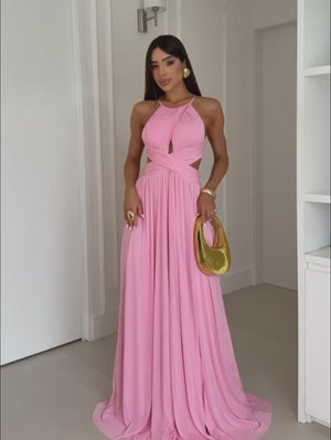 Vestido de Festa Longo Chic Atemporal