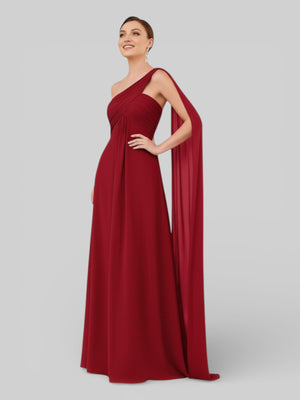 Vestido de Festa Longo Plus Size Ribbon Dress