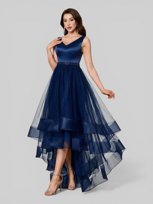 Vestido de Festa Longo Tule Premium Sophia