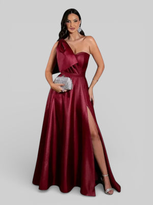 Vestido de Festa Alça Única Manchester New - Aurea Dress