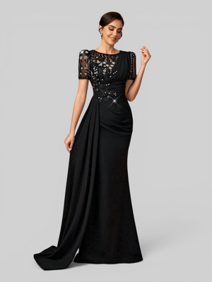 Vestido de Festa Longo Super Luxo Paetê Velvet