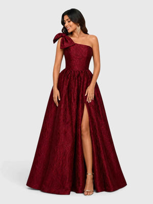 Vestido de Festa Longo Nula Manga Bordado Madrinha Dress