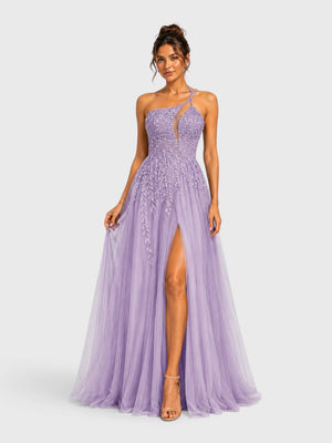Vestido de Festa Super Luxo com Apliques Dubai