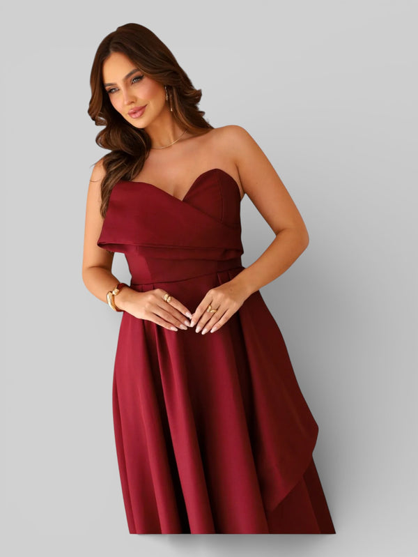Vestido de Festa Tomara que Caia Zibeline Luciana - Aurea Dress