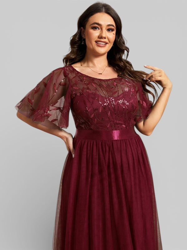 Vestido de Festa Longo Plus Size Village - Aurea Dress