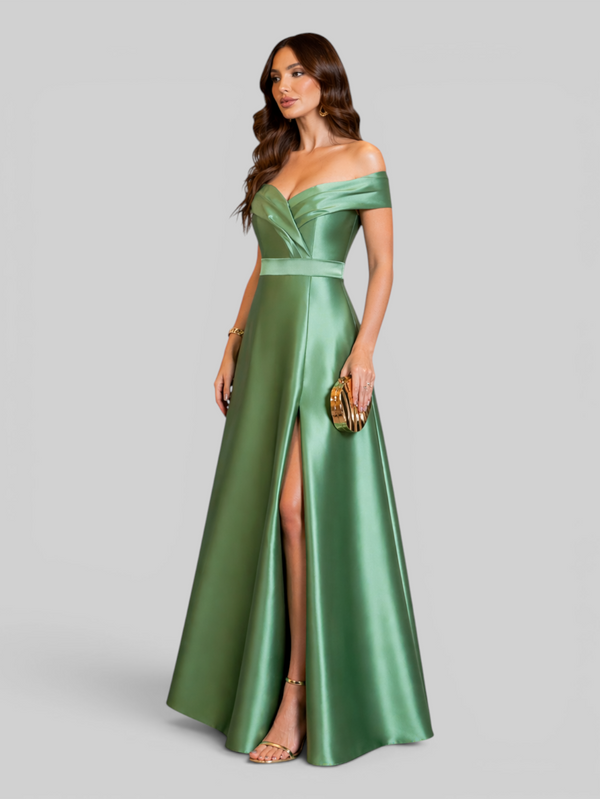 Vestido de Festa Zibeline Ombro a Ombro Lovedress