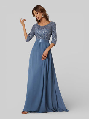 Vestido de Festa Plus Size Manga Longa Dallas - Aurea Dress
